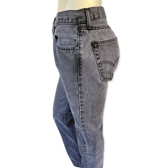 Y2K Levi’s 505 faded black/ gray relaxed fit straight 31 - Picture 2 of 7